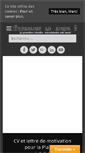 Mobile Screenshot of cafardetletravail.com