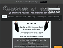 Tablet Screenshot of cafardetletravail.com